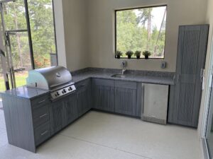 Outdoor Kitchen grey 1